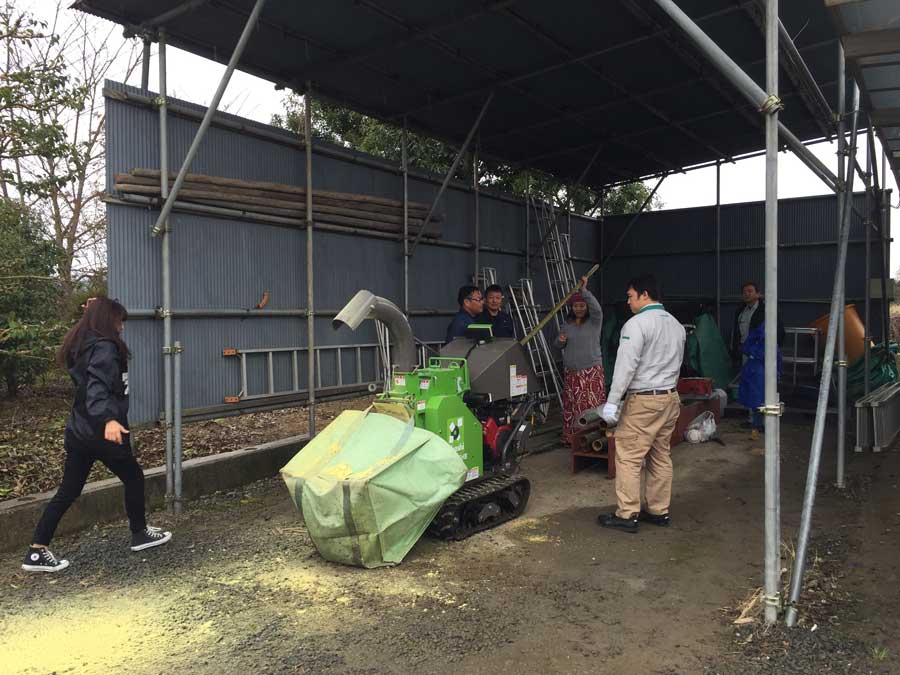 竹パウダーの研究の写真1